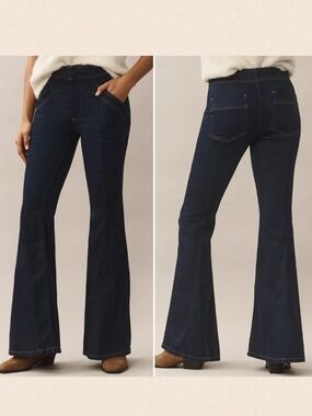 Anthropologie Pilcro NWOT Puddle Mid-Rise Flare Jeans (29)